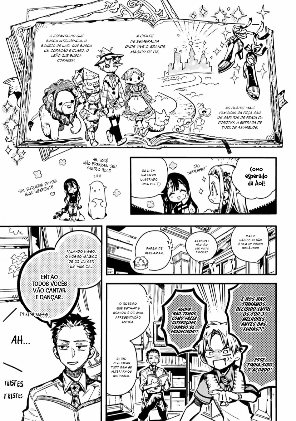 Read Toilet-bound Hanako-kun Português Manga Online