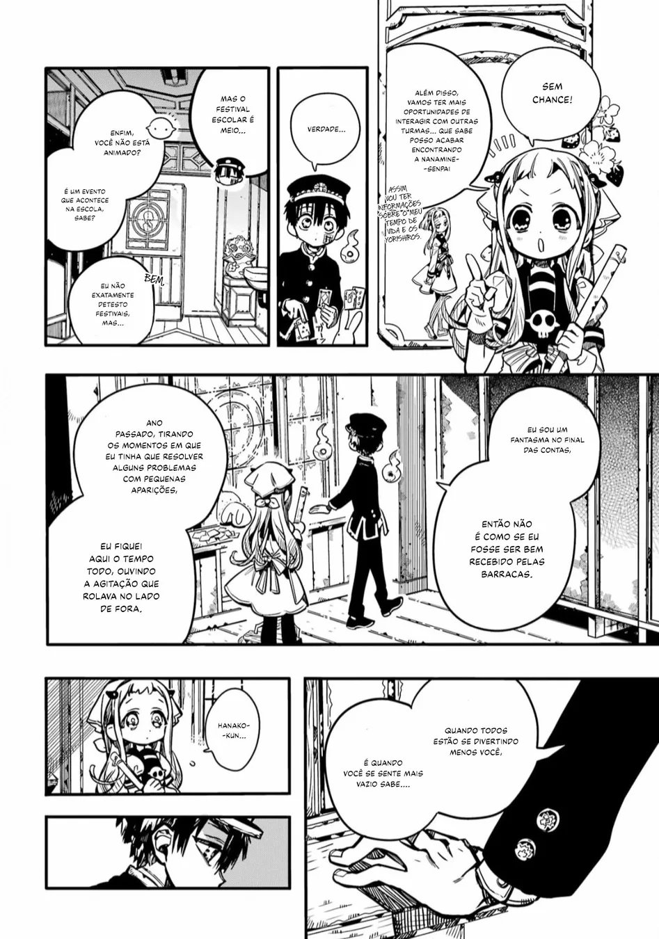 Read Toilet-bound Hanako-kun Português Manga Online