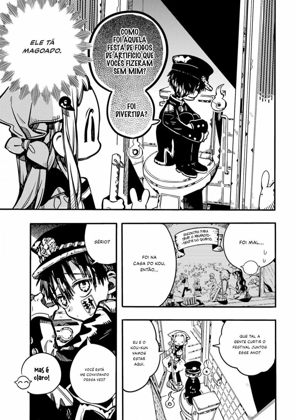 Read Toilet-bound Hanako-kun Português Manga Online