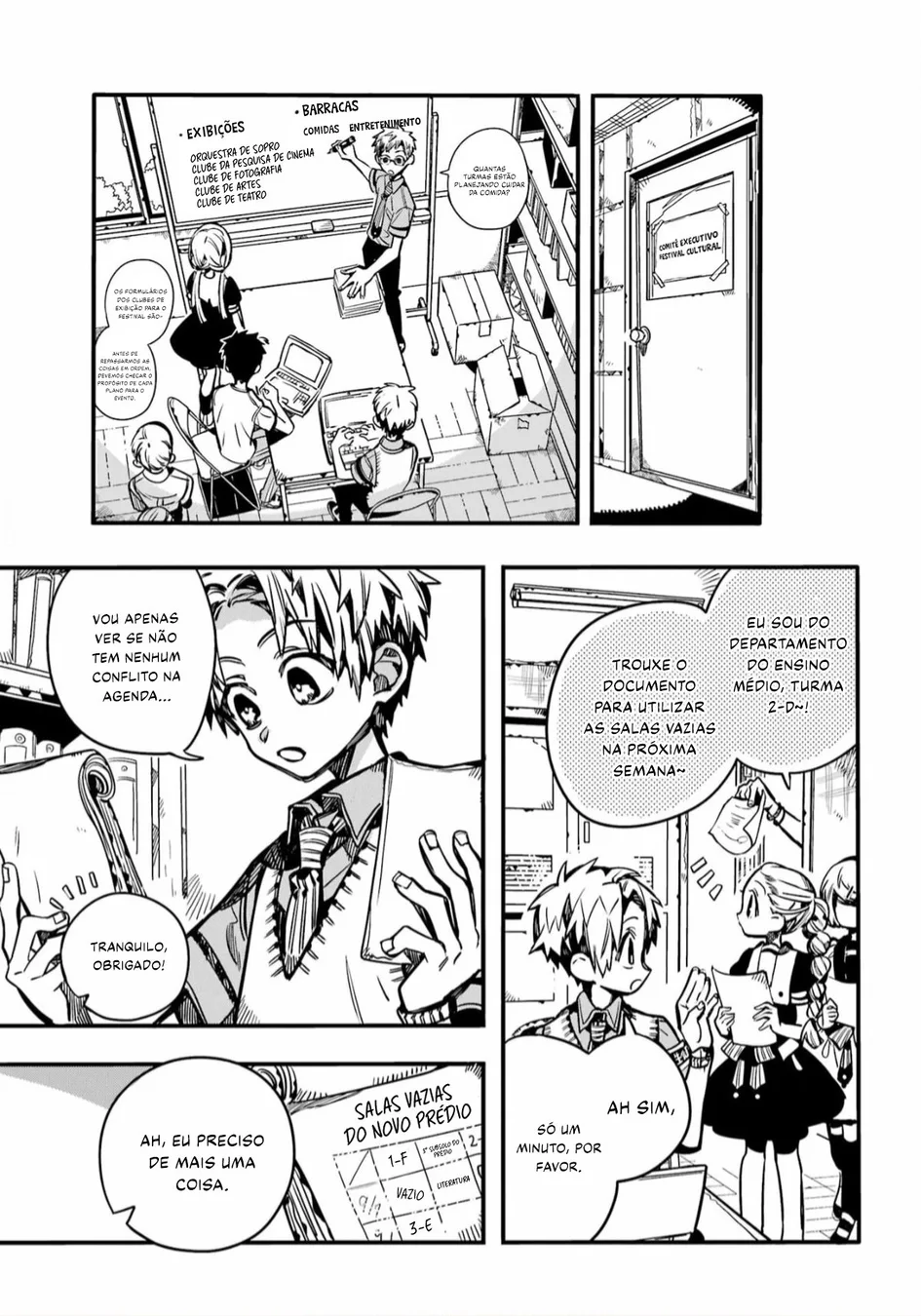 Read Toilet-bound Hanako-kun Português Manga Online