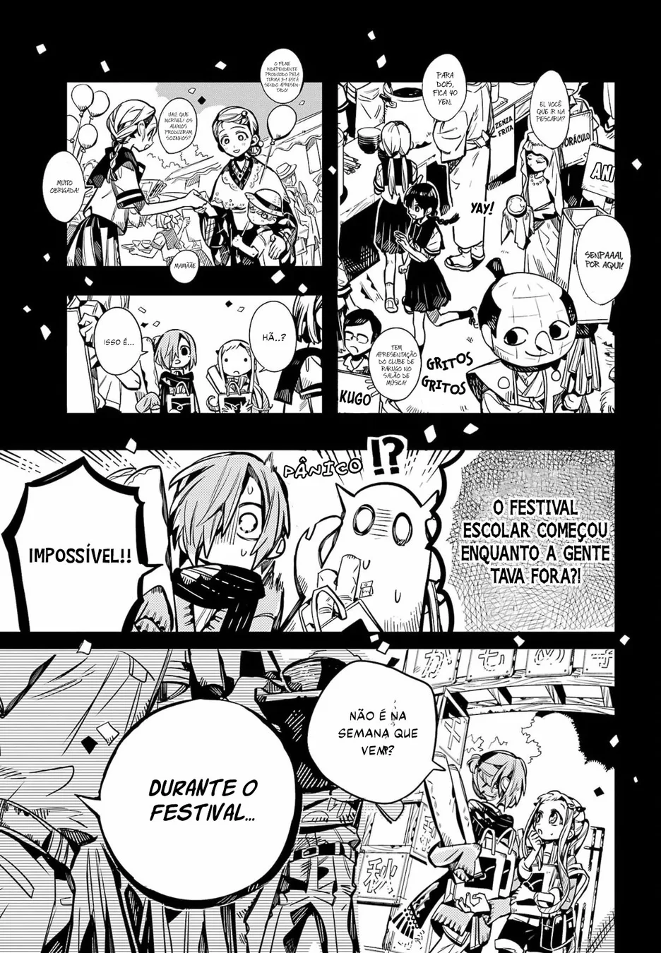 Read Toilet-bound Hanako-kun Português Manga Online