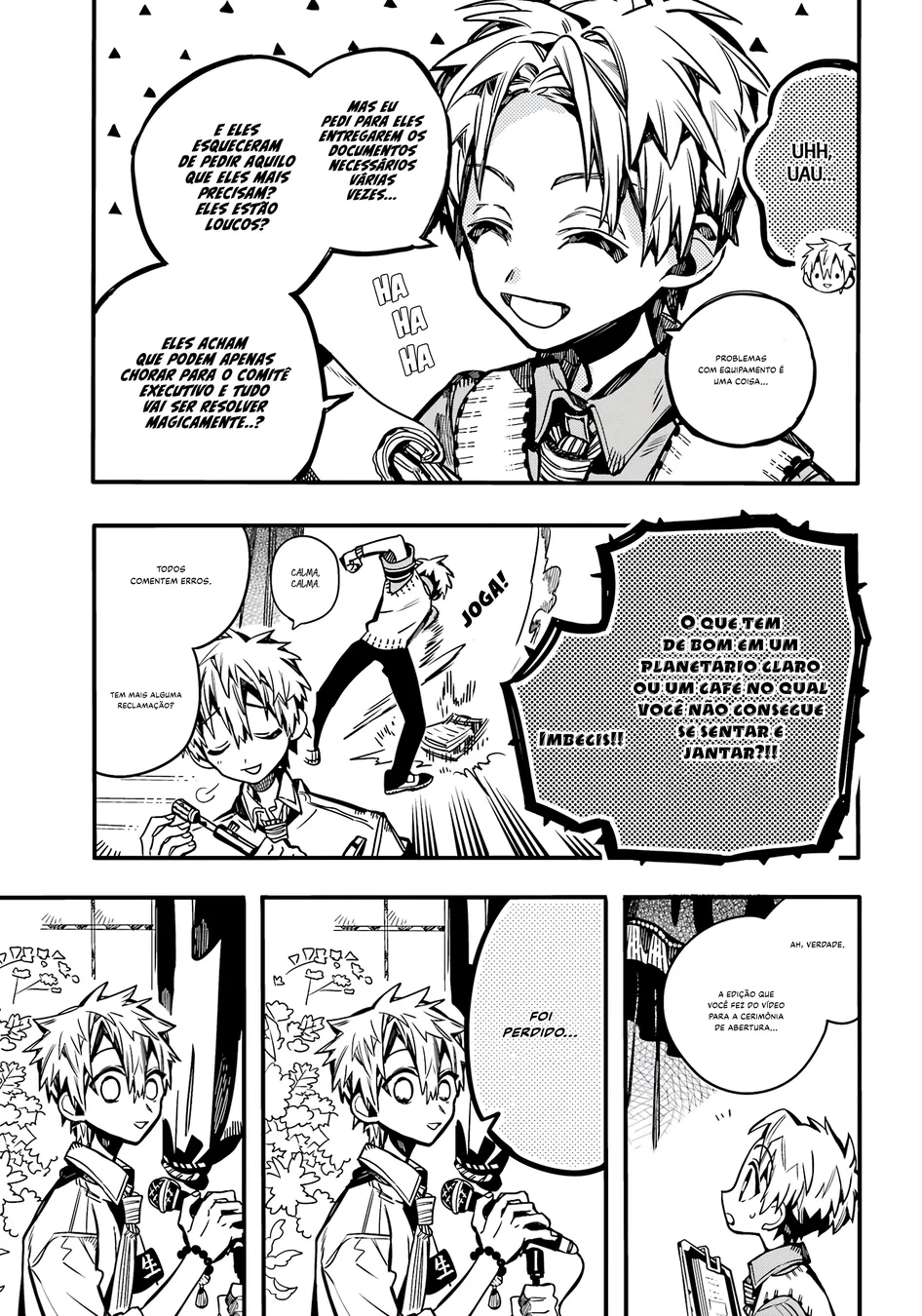 Read Toilet-bound Hanako-kun Português Manga Online