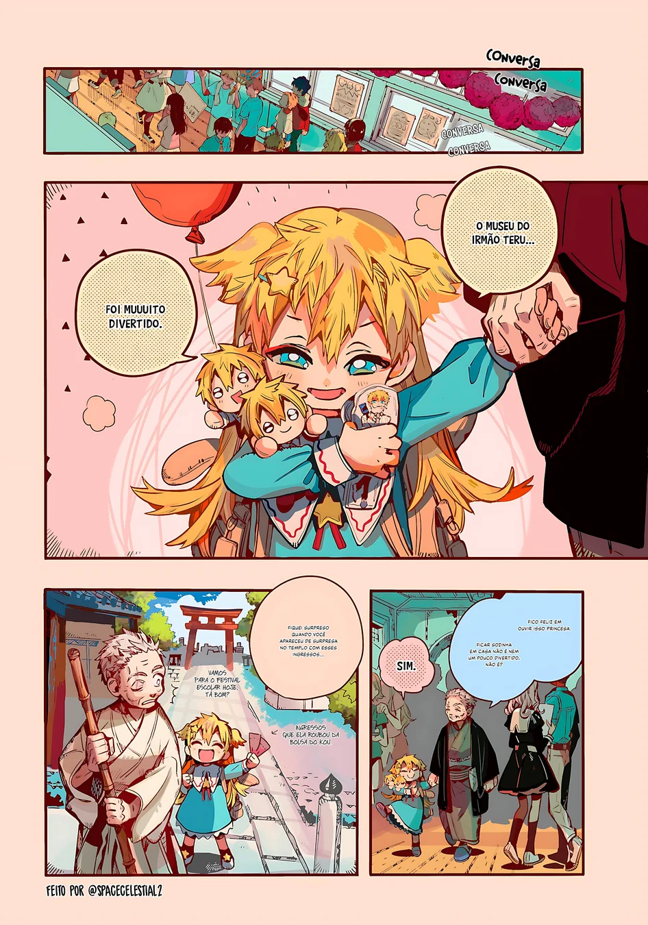 Read Toilet-bound Hanako-kun Português Manga Online