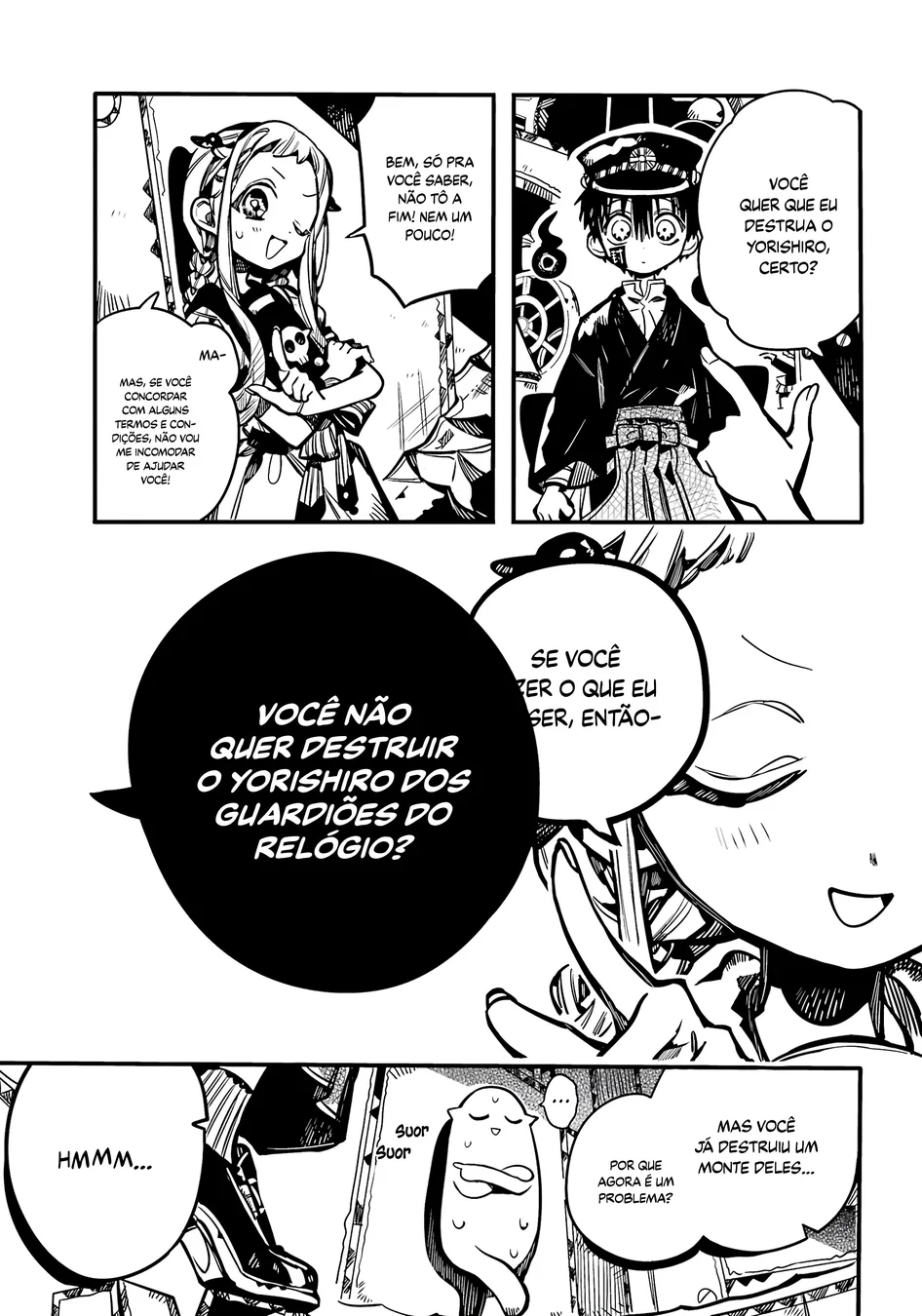 Read Toilet-bound Hanako-kun Português Manga Online