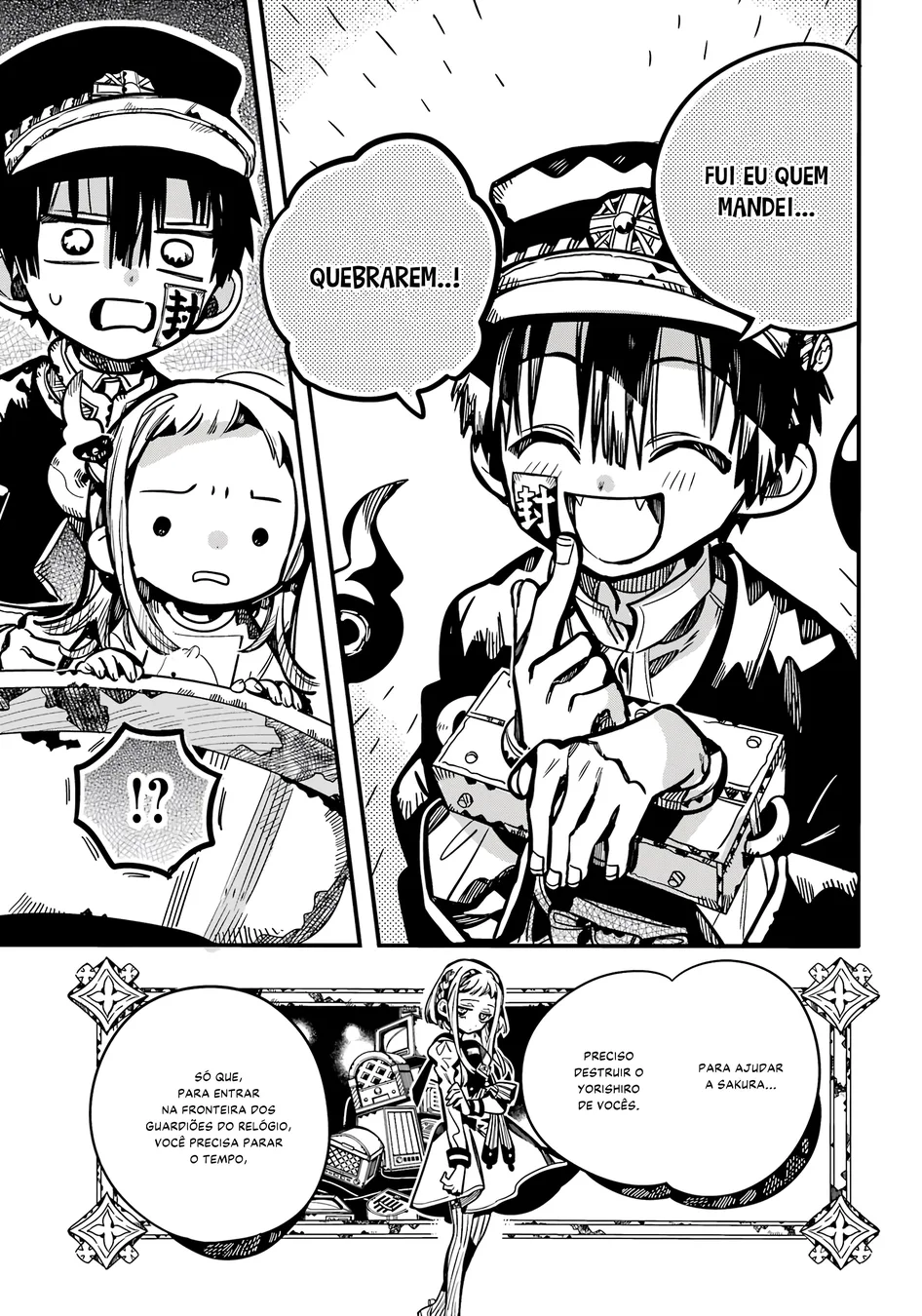 Read Toilet-bound Hanako-kun Português Manga Online