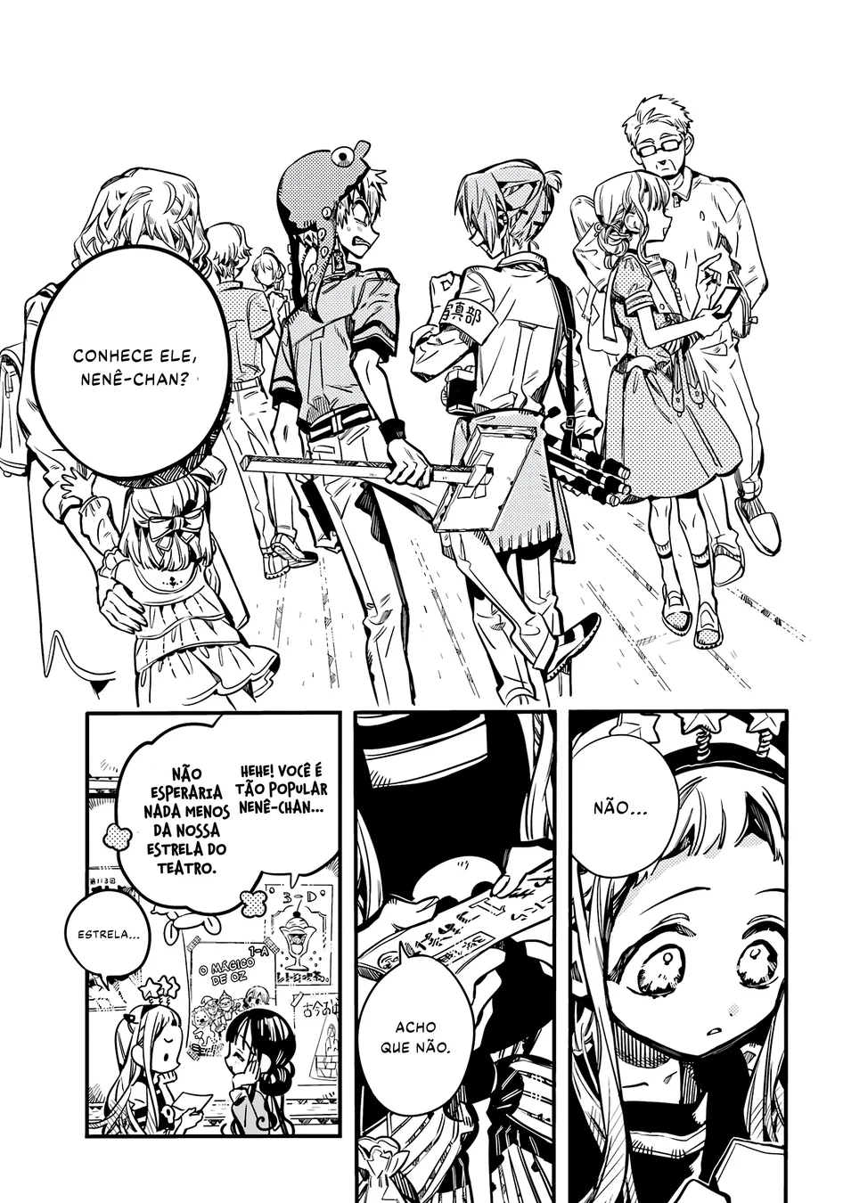 Read Toilet-bound Hanako-kun Português Manga Online