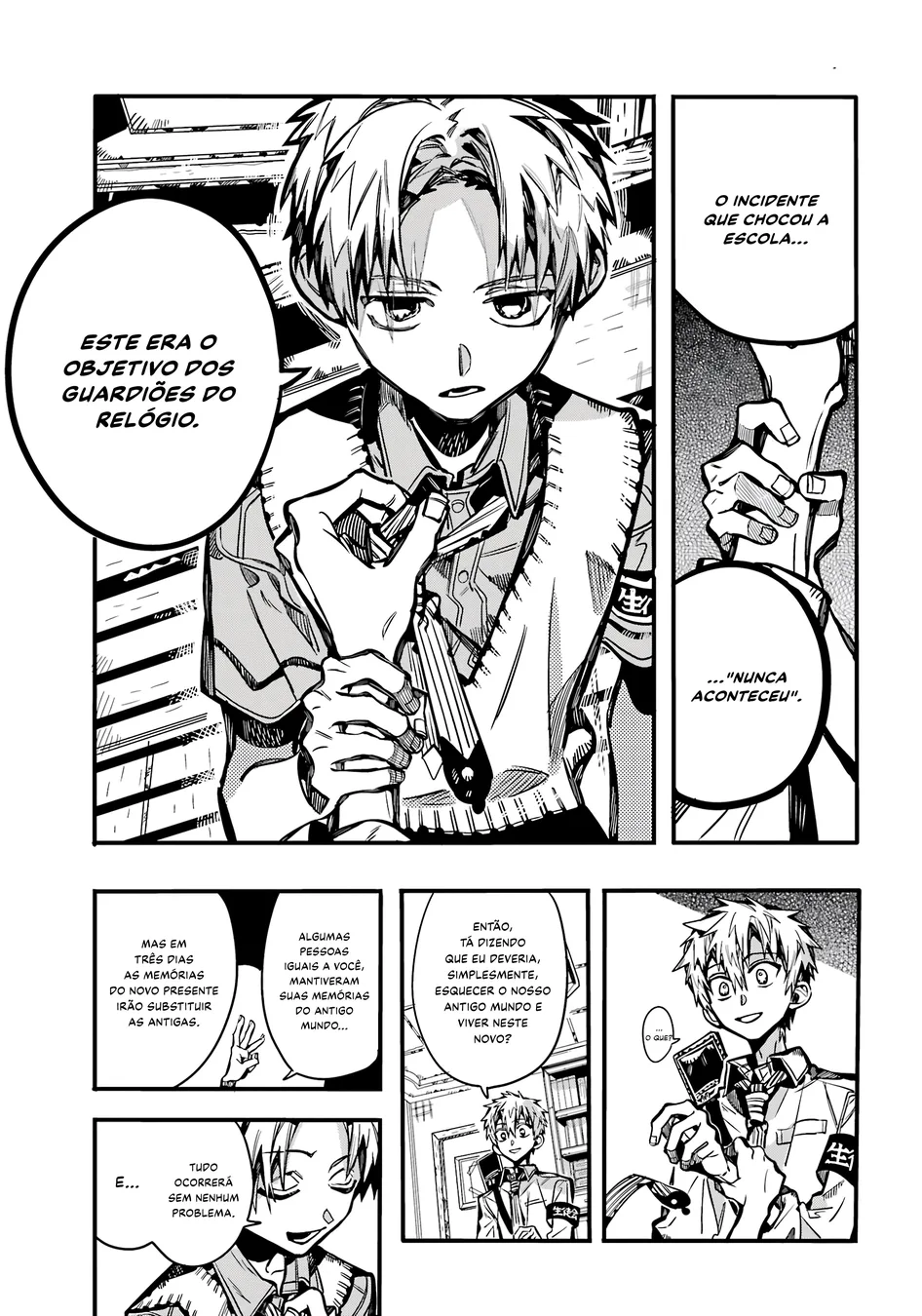 Read Toilet-bound Hanako-kun Português Manga Online