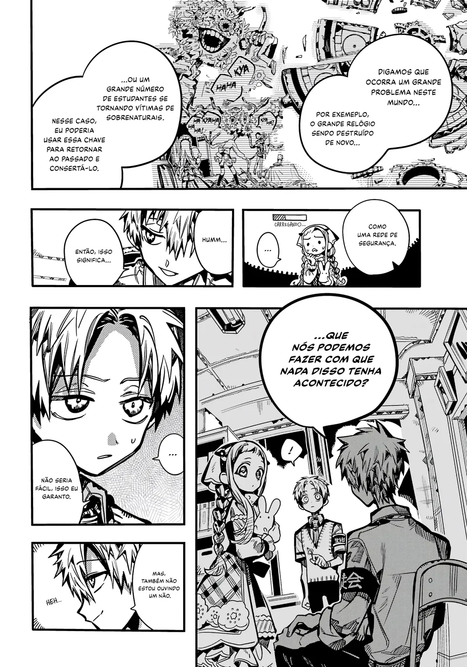 Read Toilet-bound Hanako-kun Português Manga Online