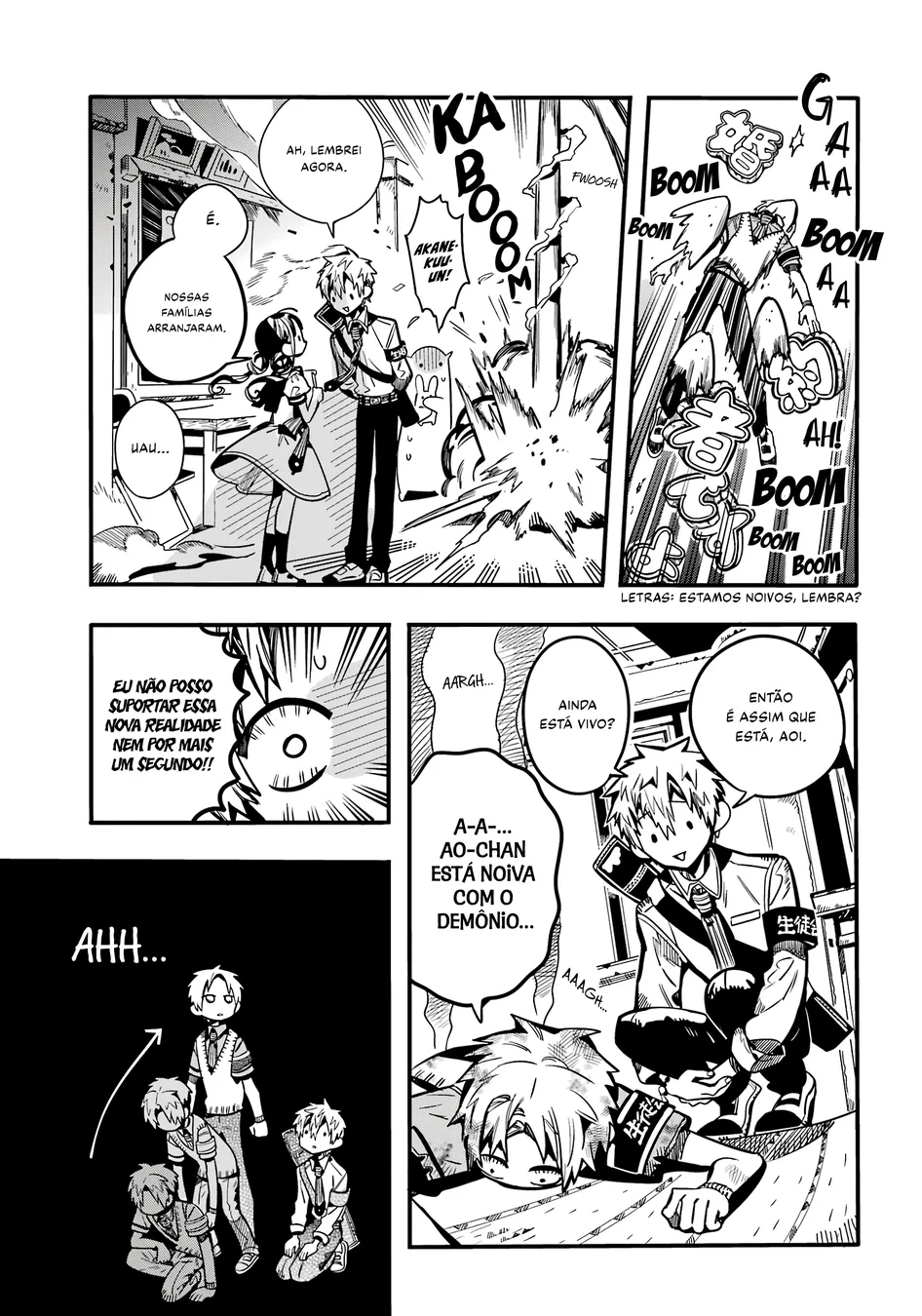 Read Toilet-bound Hanako-kun Português Manga Online