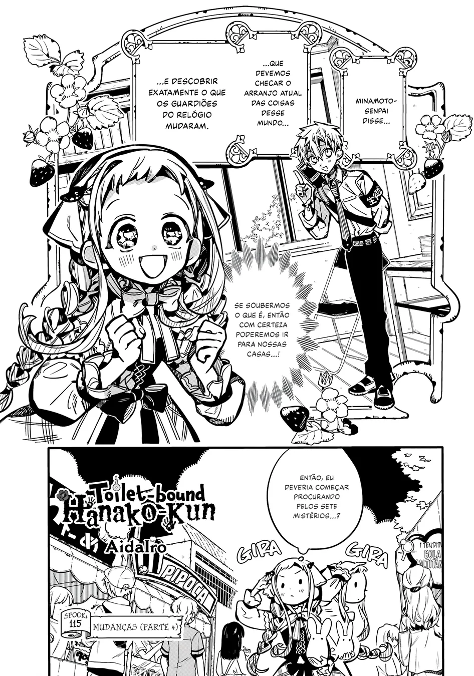 Read Toilet-bound Hanako-kun Português Manga Online