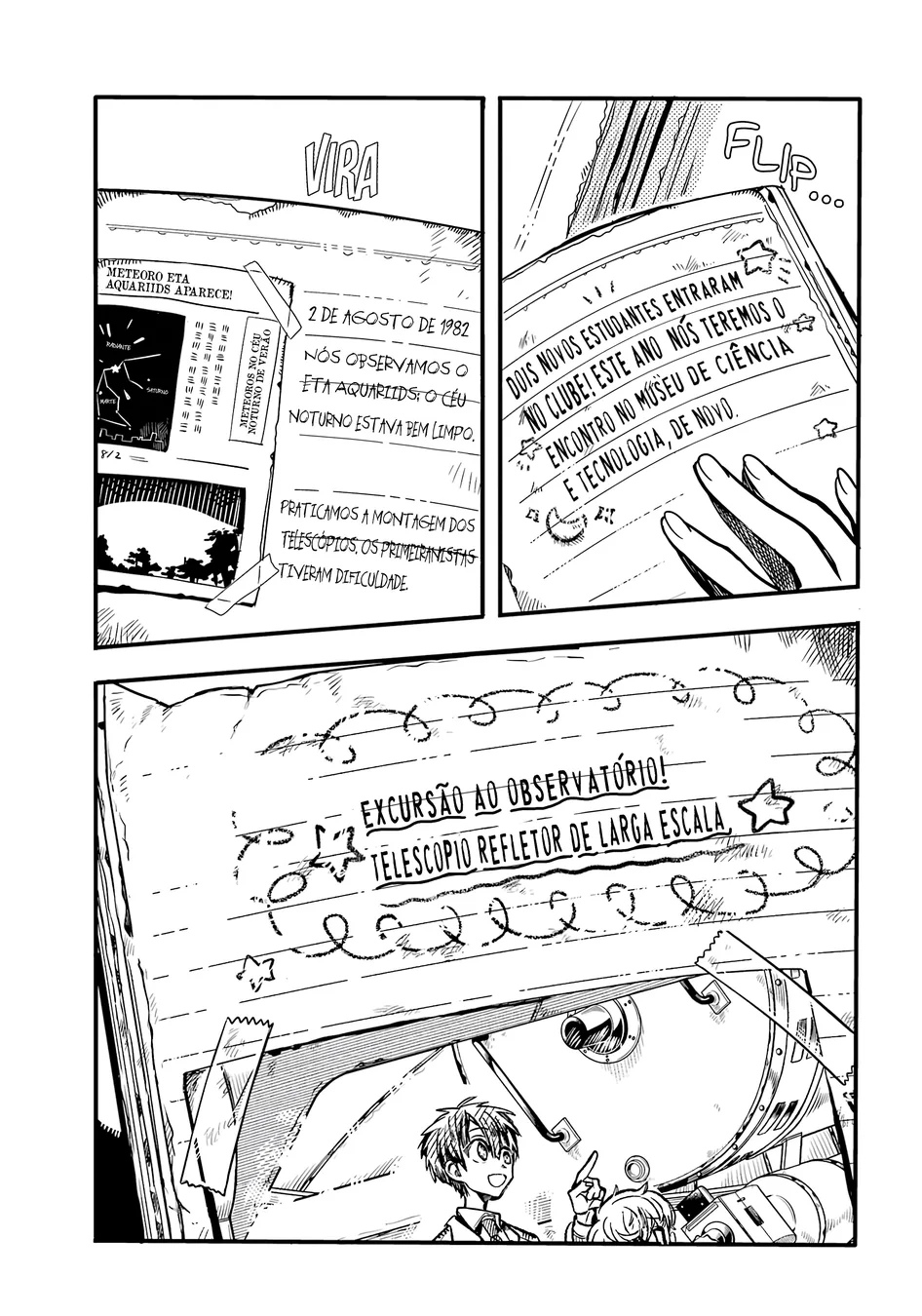 Read Toilet-bound Hanako-kun Português Manga Online