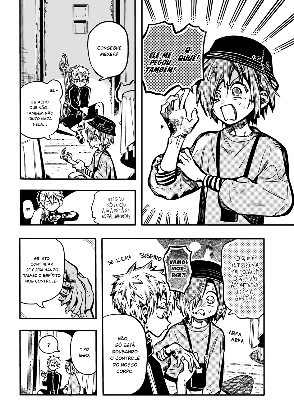 Read Toilet-bound Hanako-kun Português Manga Online