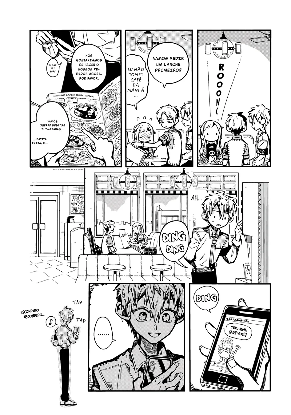 Read Toilet-bound Hanako-kun Português Manga Online