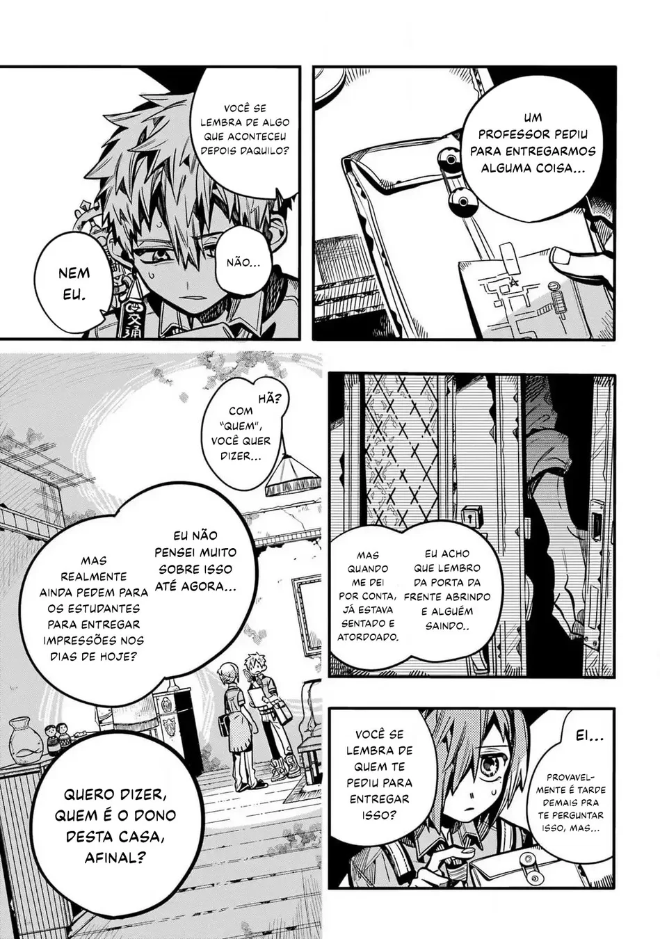 Read Toilet-bound Hanako-kun Português Manga Online