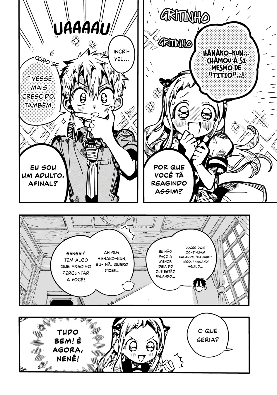 Read Toilet-bound Hanako-kun Português Manga Online