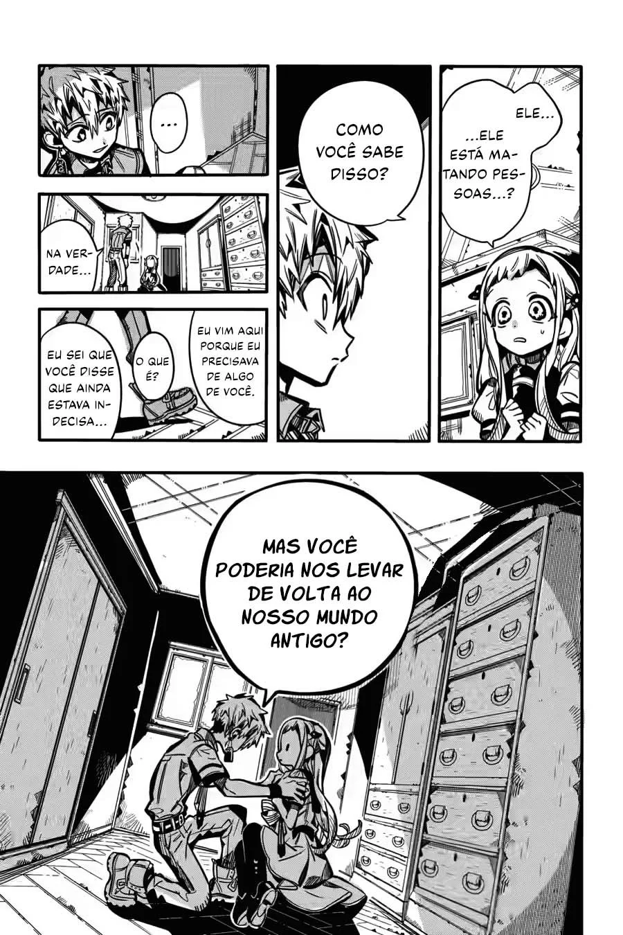 Read Toilet-bound Hanako-kun Português Manga Online