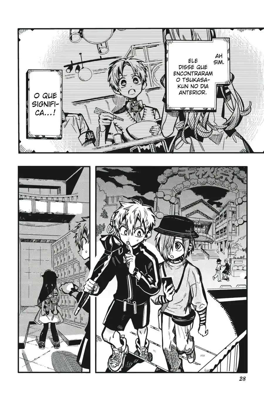 Read Toilet-bound Hanako-kun Português Manga Online