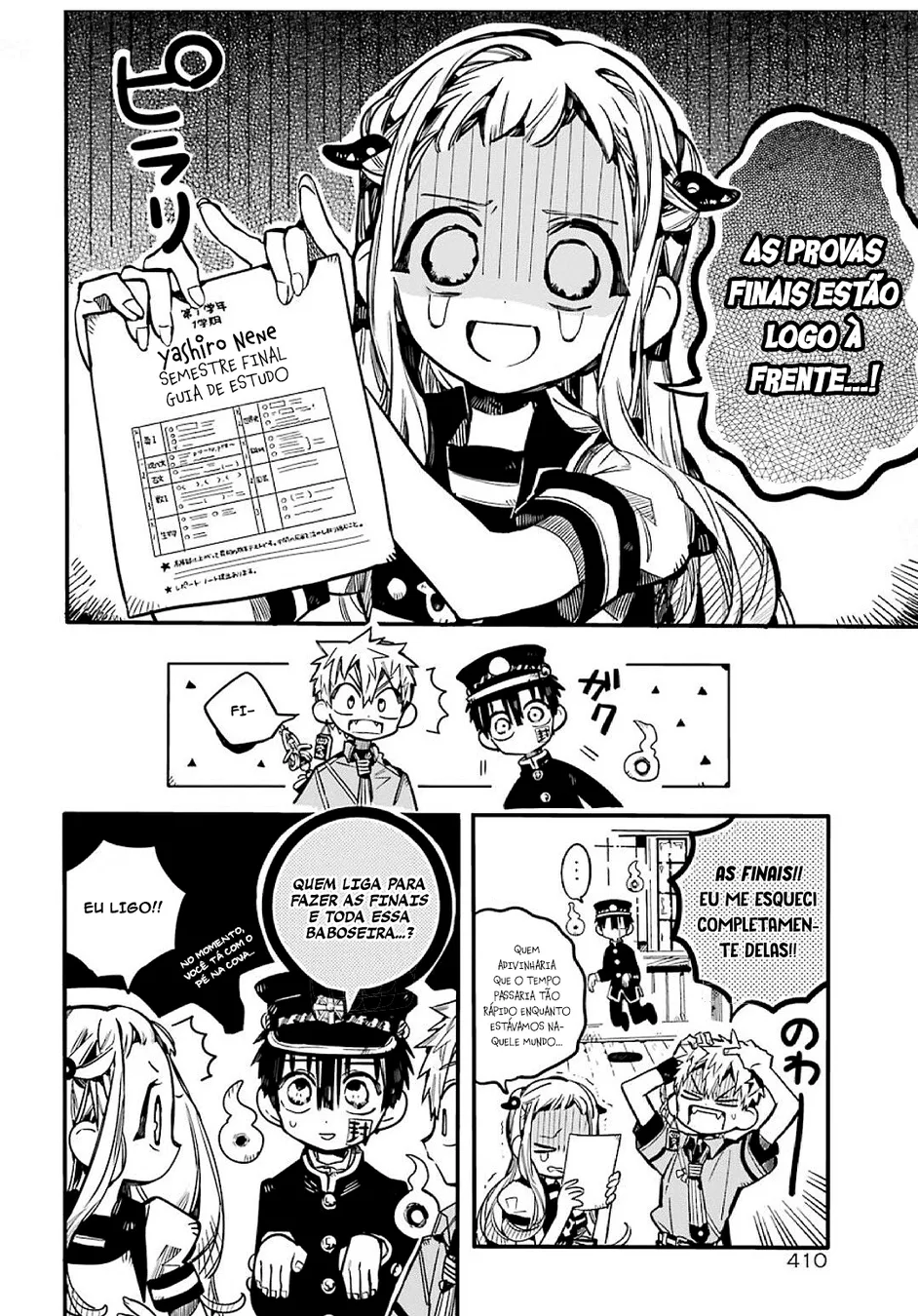 Read Toilet-bound Hanako-kun Português Manga Online
