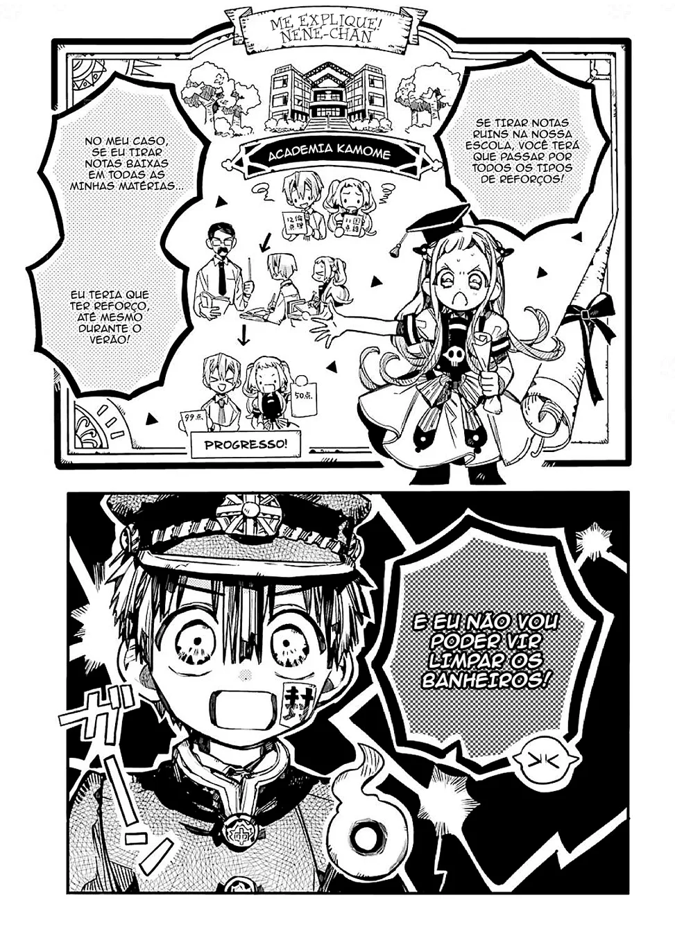Read Toilet-bound Hanako-kun Português Manga Online