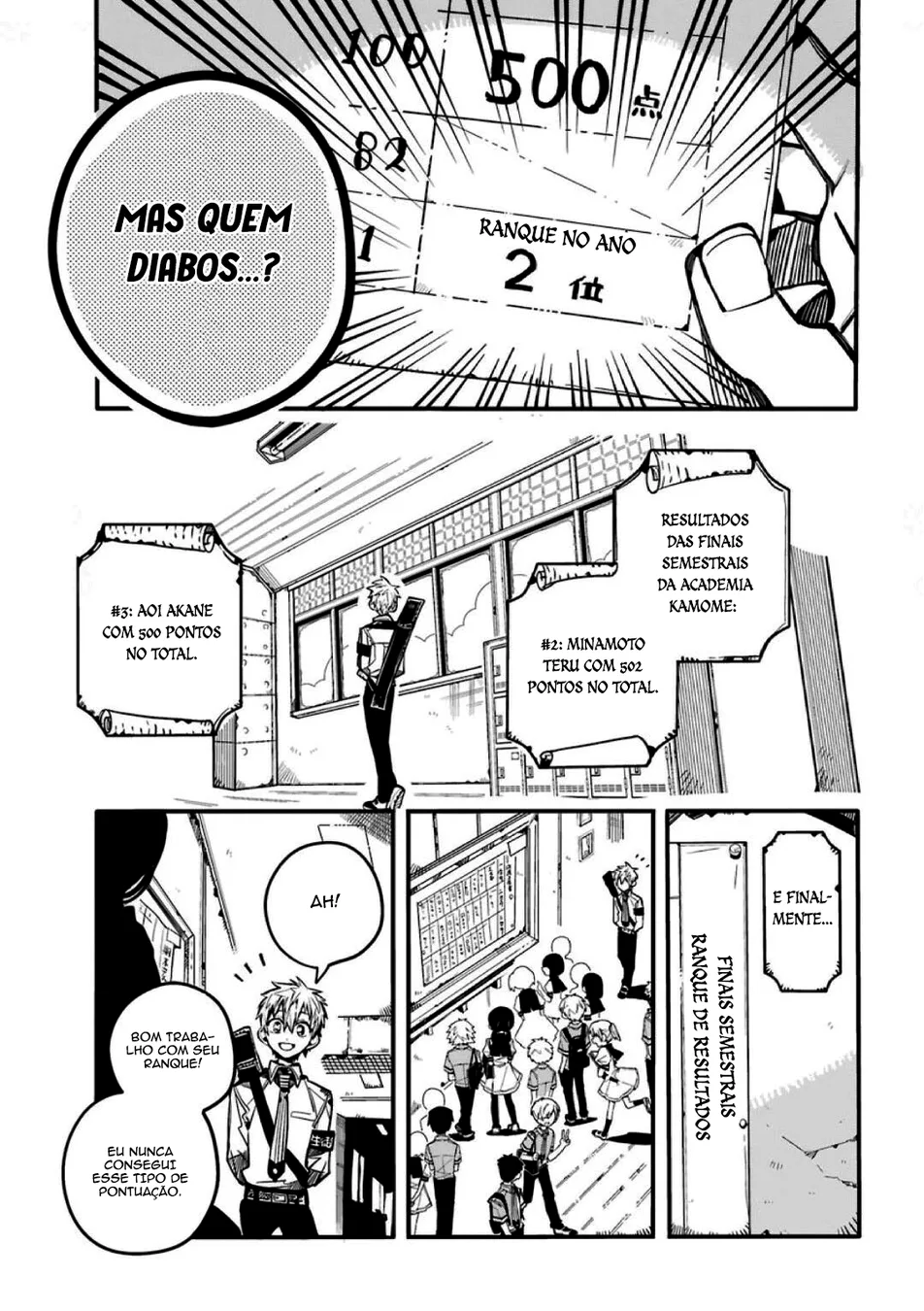 Read Toilet-bound Hanako-kun Português Manga Online