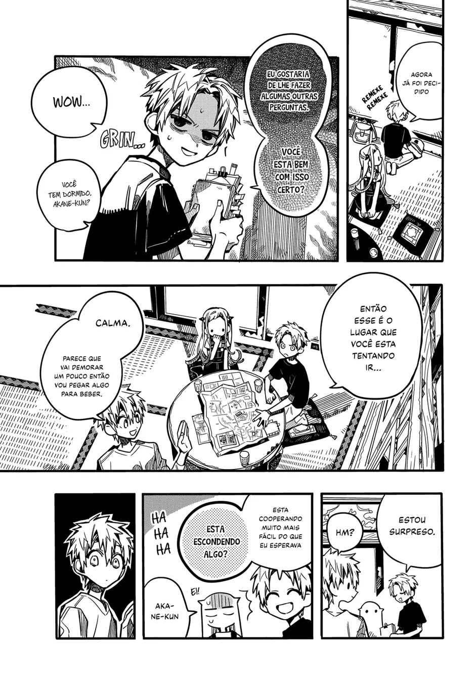 Read Toilet-bound Hanako-kun Português Manga Online