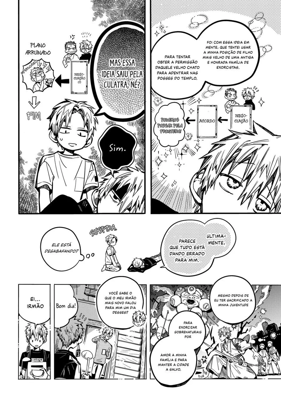 Read Toilet-bound Hanako-kun Português Manga Online