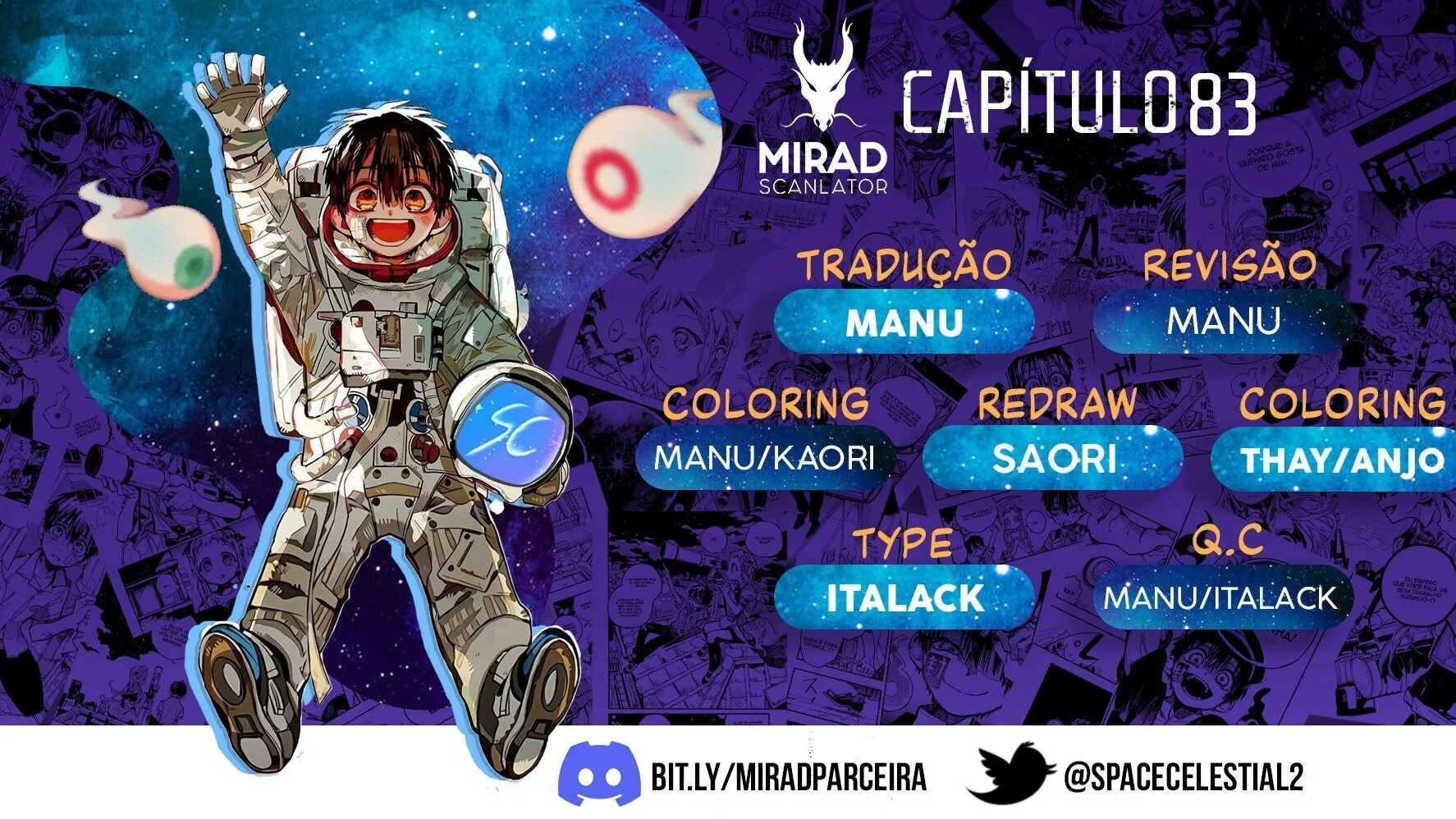 Read Toilet-bound Hanako-kun Português Manga Online