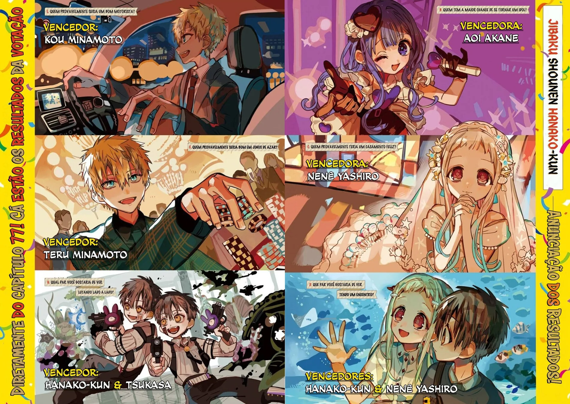 Read Toilet-bound Hanako-kun Português Manga Online