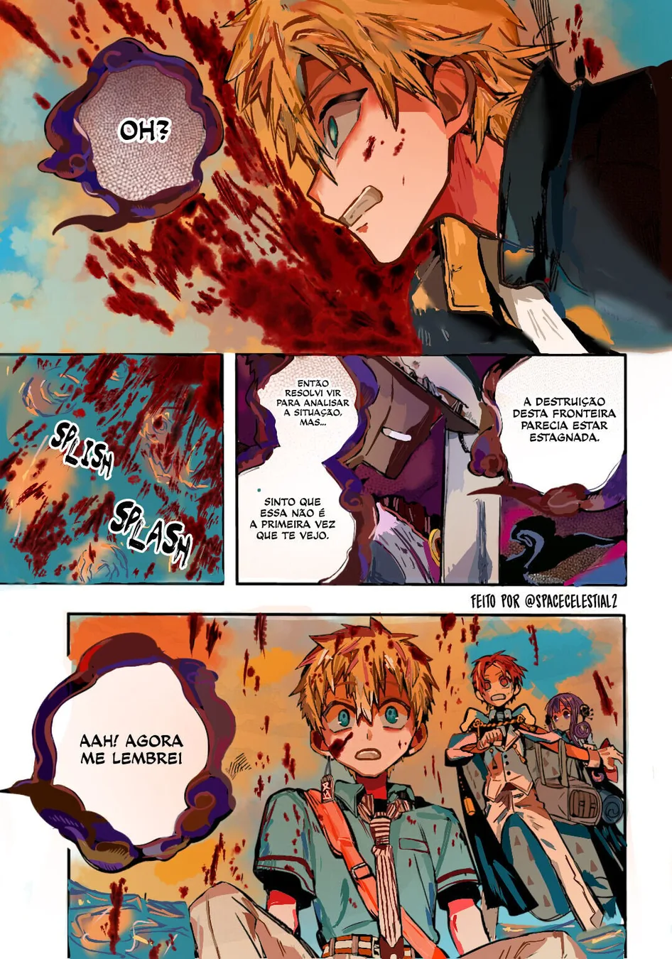 Read Toilet-bound Hanako-kun Português Manga Online