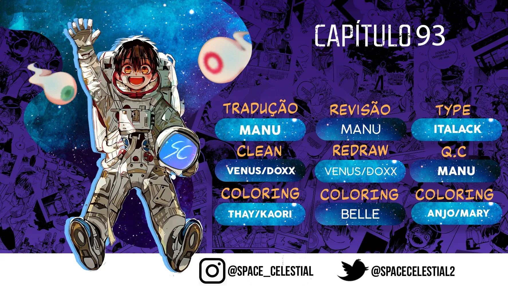 Read Toilet-bound Hanako-kun Português Manga Online