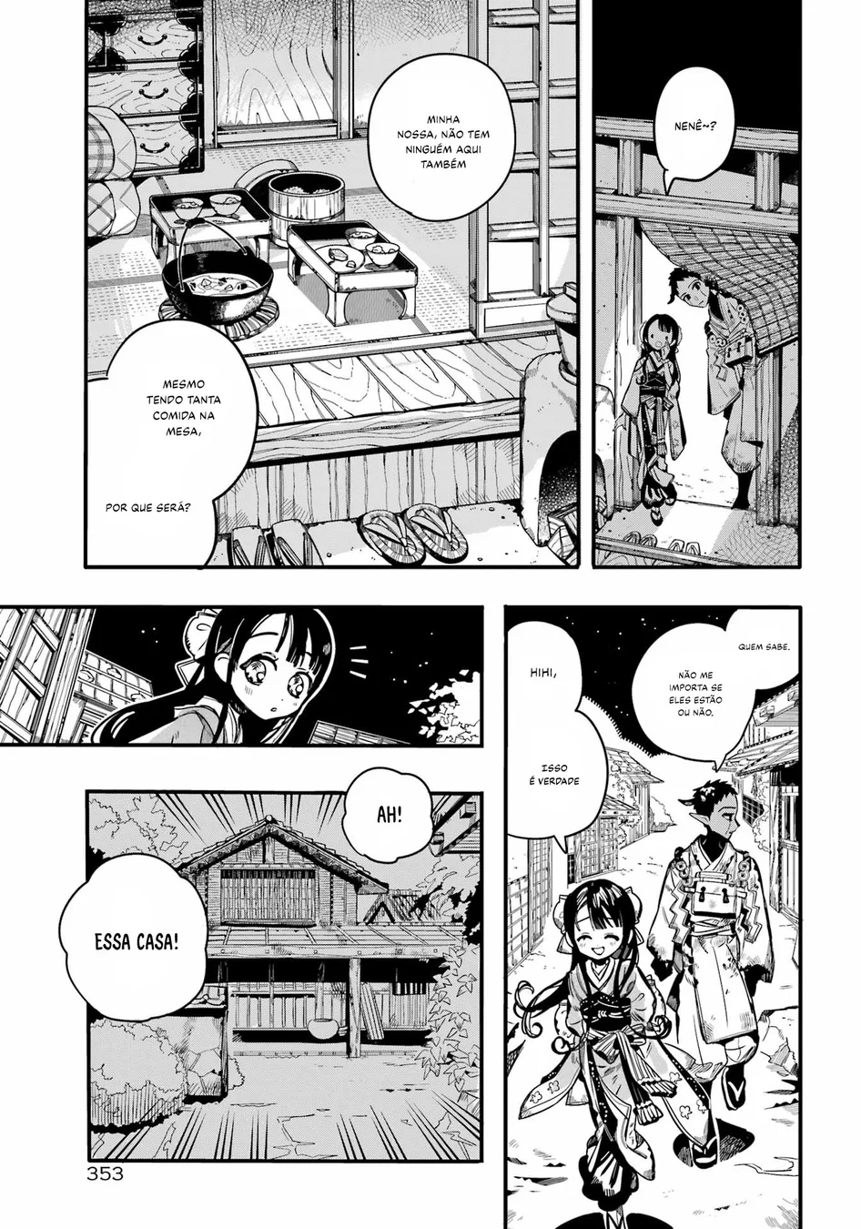 Read Toilet-bound Hanako-kun Português Manga Online