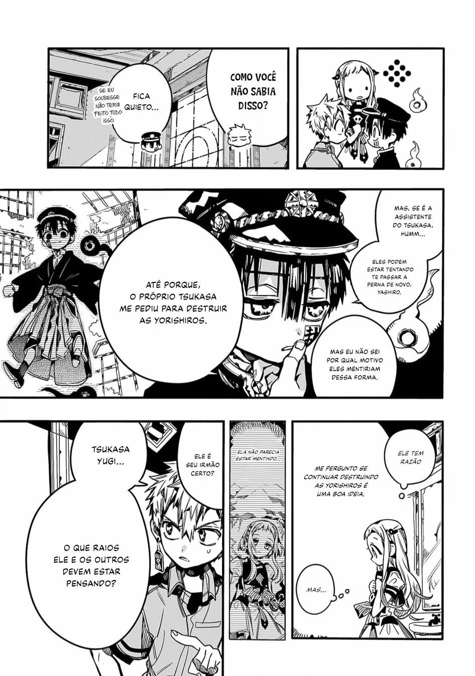 Read Toilet-bound Hanako-kun Português Manga Online