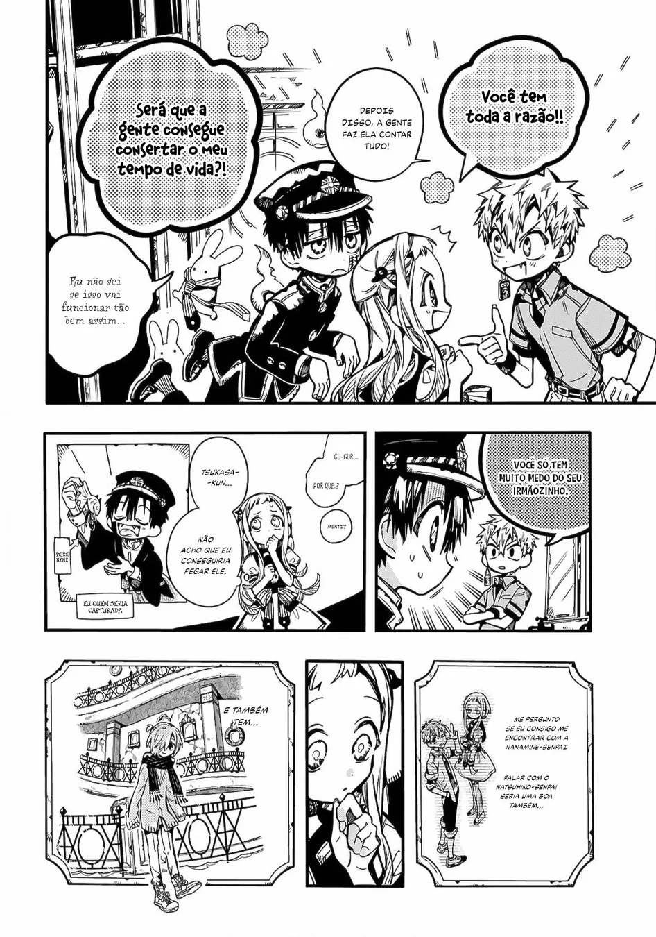 Read Toilet-bound Hanako-kun Português Manga Online