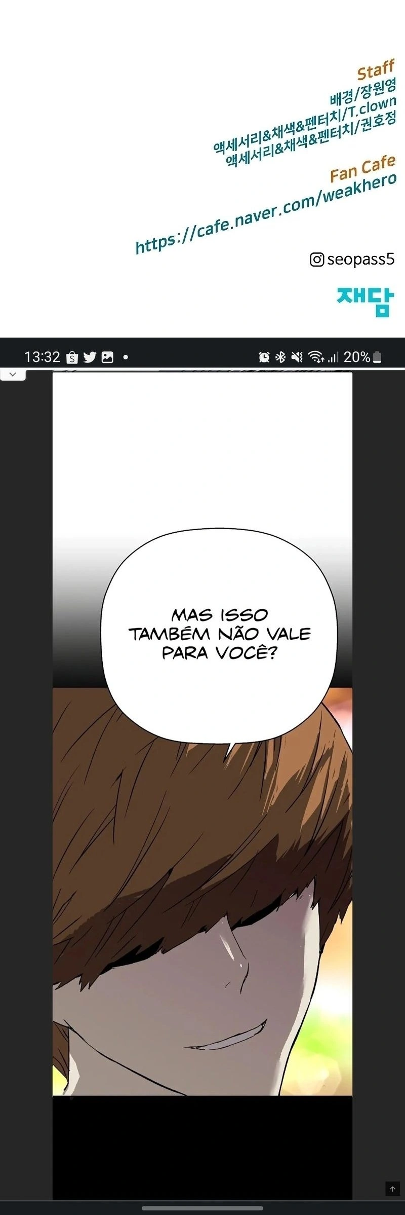 Read Weak Hero Português Manga Online